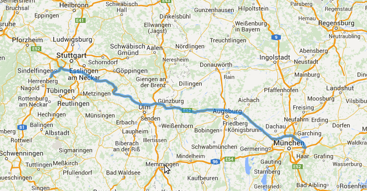 250km Heimfahrt im S60