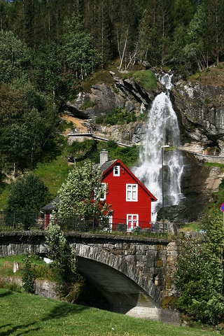Wasserfall Steindal